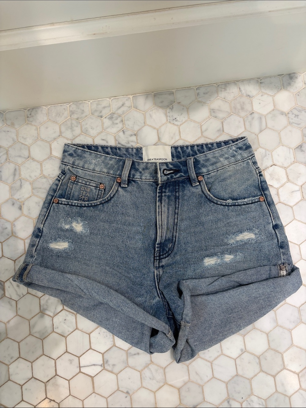 One Teaspoon High Waist Bandits